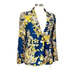 Banana Republic Limited Edition 100% Silk Blazer Paisley NWOT